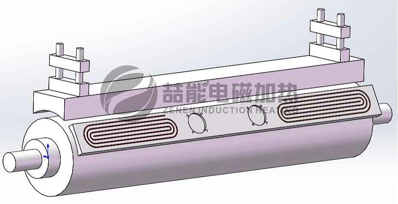 外置式電磁加熱結構（gòu）設計示（shì）意圖（tú）