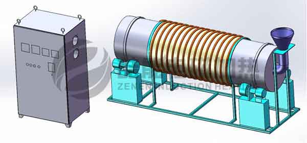 幹燥滾筒電磁加熱